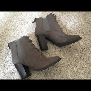 Lace-up Ankle Boots